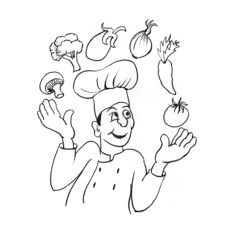 Illustration for Vegetables chapter